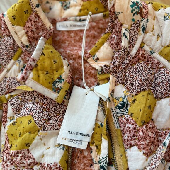 Ulla Johnson Elettra Quilted Cabincore Jacket (Size S) - Picture 4 of 9